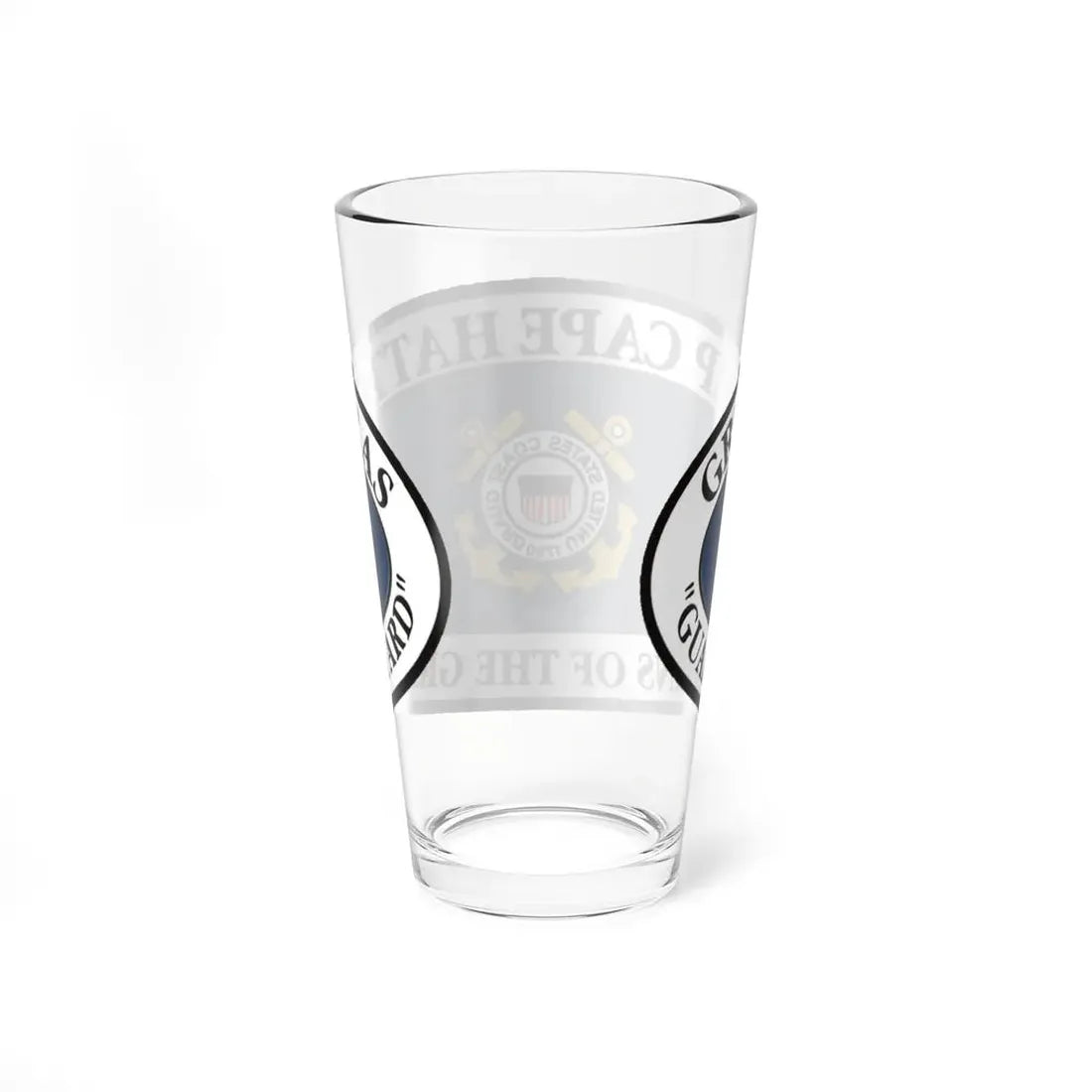 USCG Group Cape Hatteras VINT (U.S. Coast Guard) Pint Glass 16oz - Go Mug Yourself