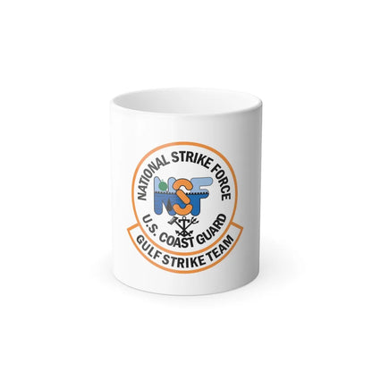 USCG Gulf Strike Team NSF (U.S. Coast Guard) Color Changing Mug 11oz-11oz-Go Mug Yourself