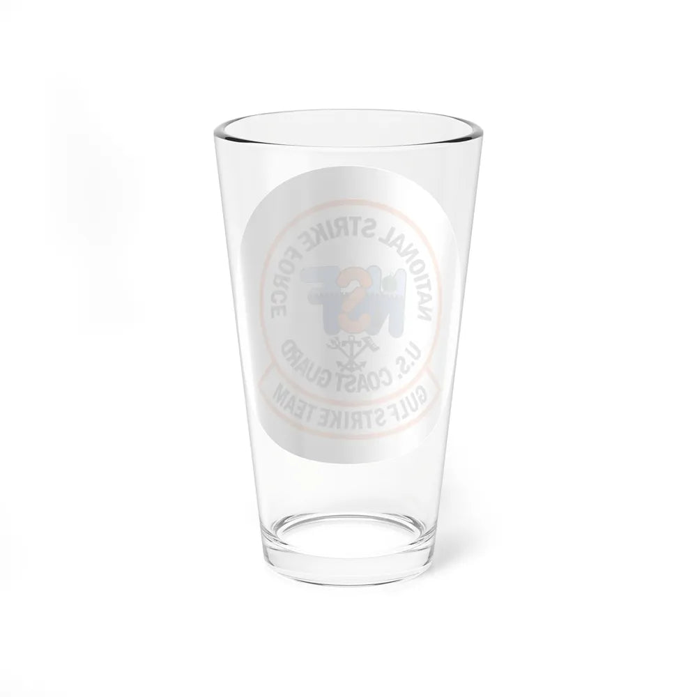 USCG Gulf Strike Team NSF (U.S. Coast Guard) Pint Glass 16oz-Go Mug Yourself