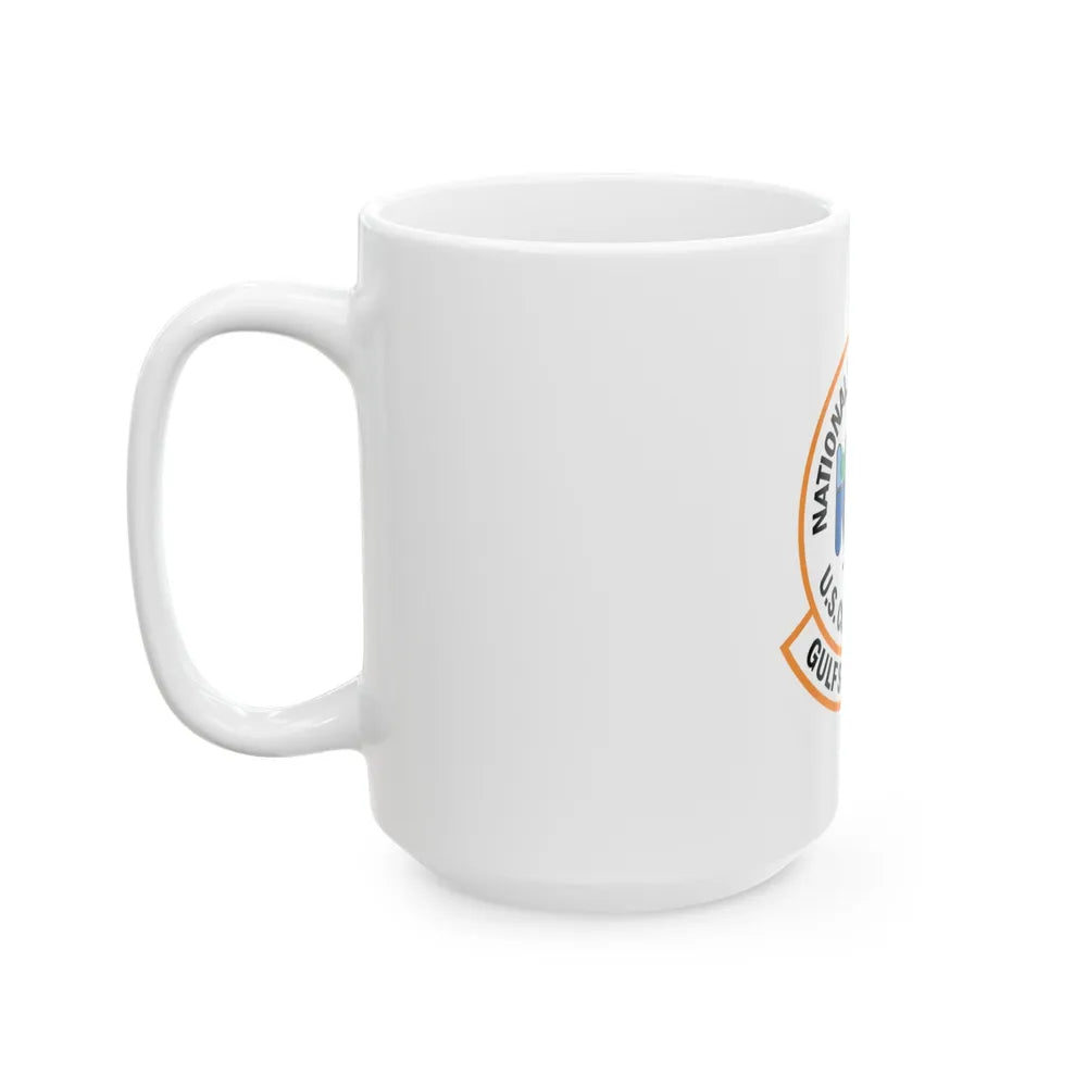 USCG Gulf Strike Team NSF (U.S. Coast Guard) White Coffee Mug-Go Mug Yourself