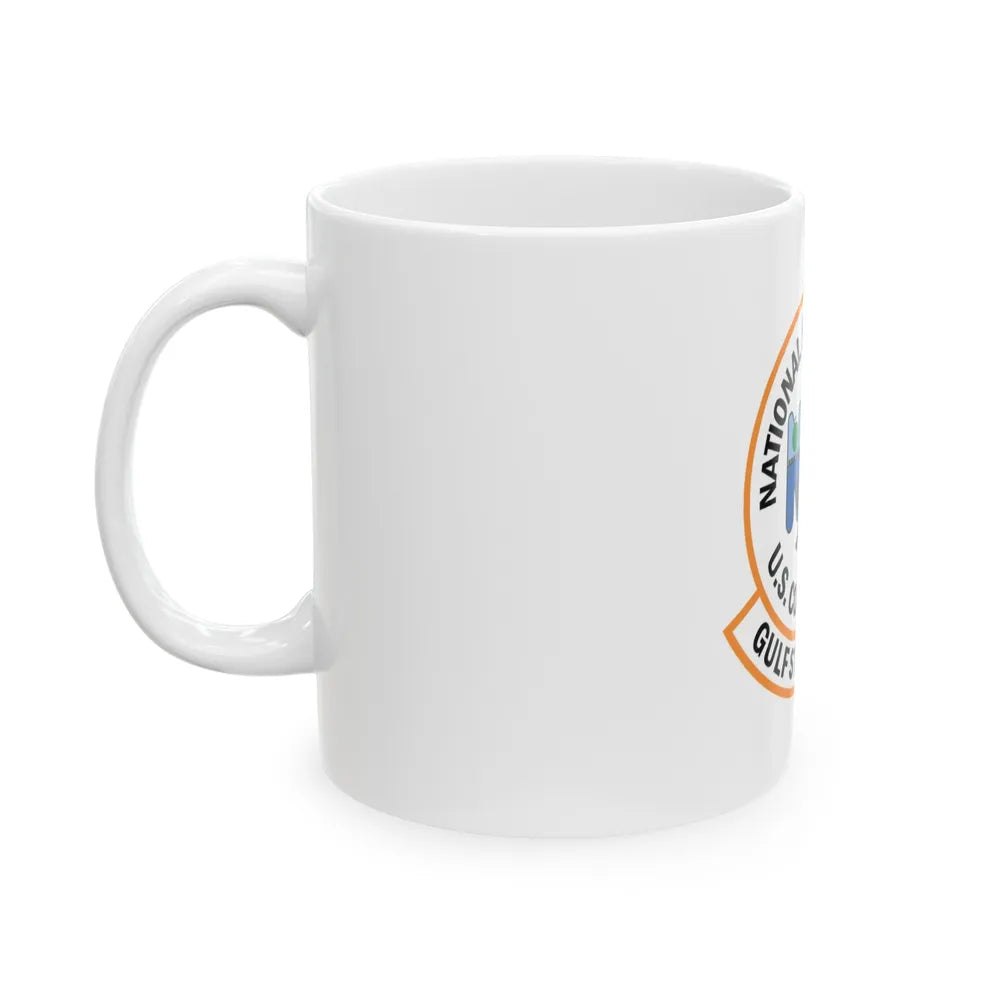 USCG Gulf Strike Team NSF (U.S. Coast Guard) White Coffee Mug-Go Mug Yourself