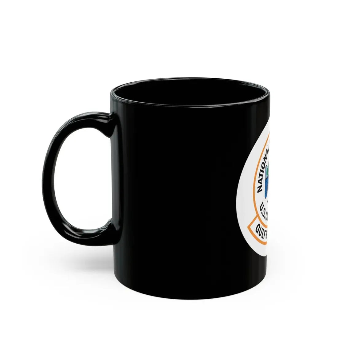 USCG Gulf Strike Team NSF (U.S. Coast Guard) Black Coffee Mug - Go Mug Yourself