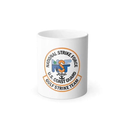 USCG Gulf Strike Team NSF (U.S. Coast Guard) Color Changing Coffee Mug 11oz - Go Mug Yourself