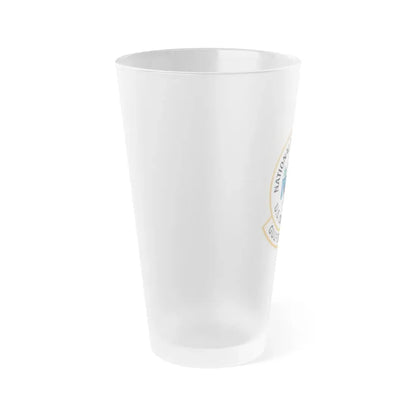 USCG Gulf Strike Team NSF (U.S. Coast Guard) Frosted Pint Glass 16oz - Go Mug Yourself