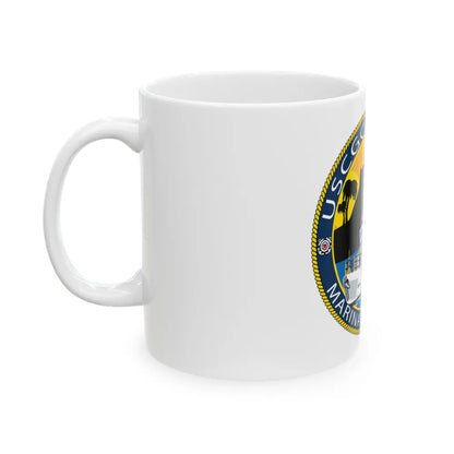 USCG Halibut Marina Del Ray CA (U.S. Coast Guard) White Coffee Mug-Go Mug Yourself