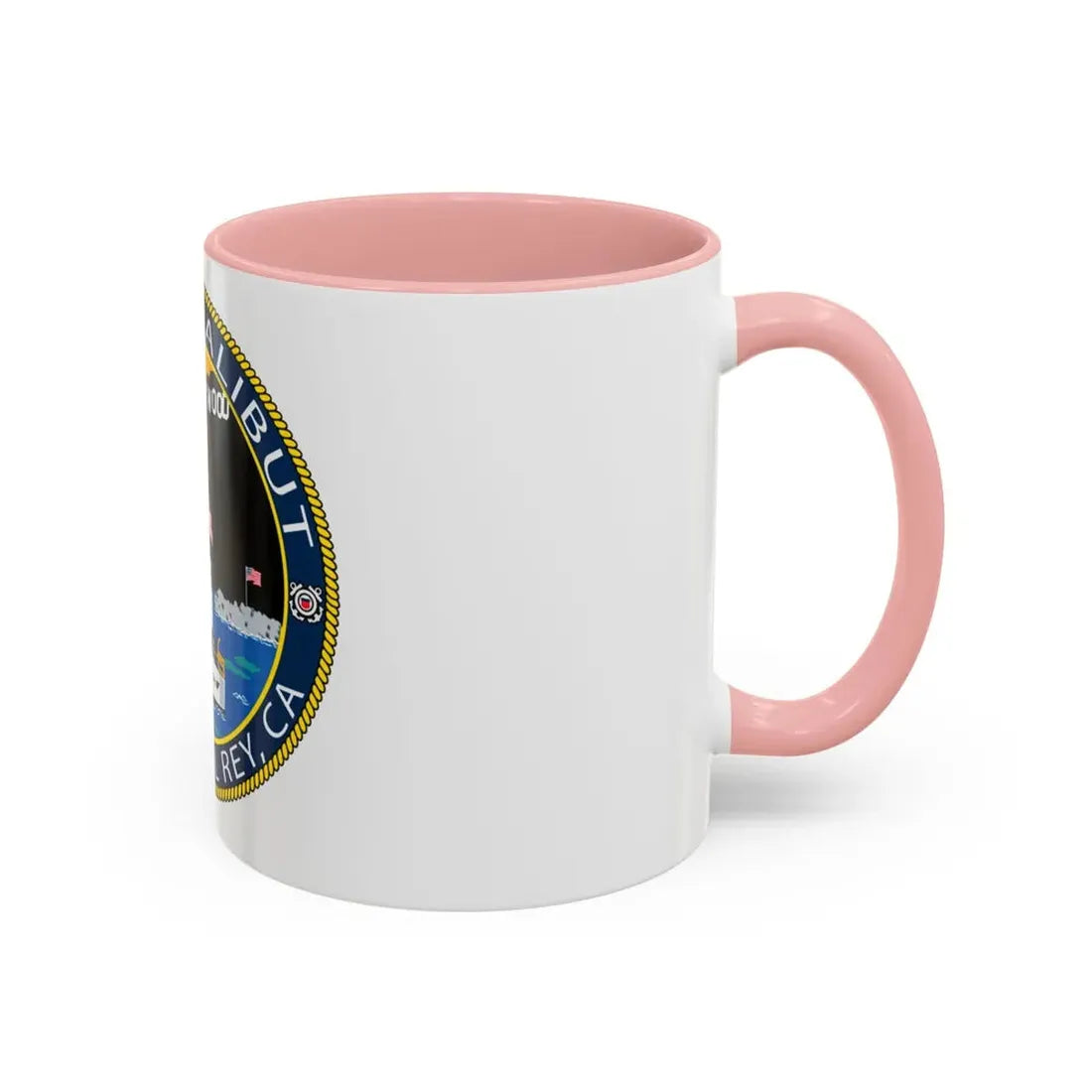 USCG Halibut Marina Del Ray CA (U.S. Coast Guard) Accent Coffee Mug - Go Mug Yourself