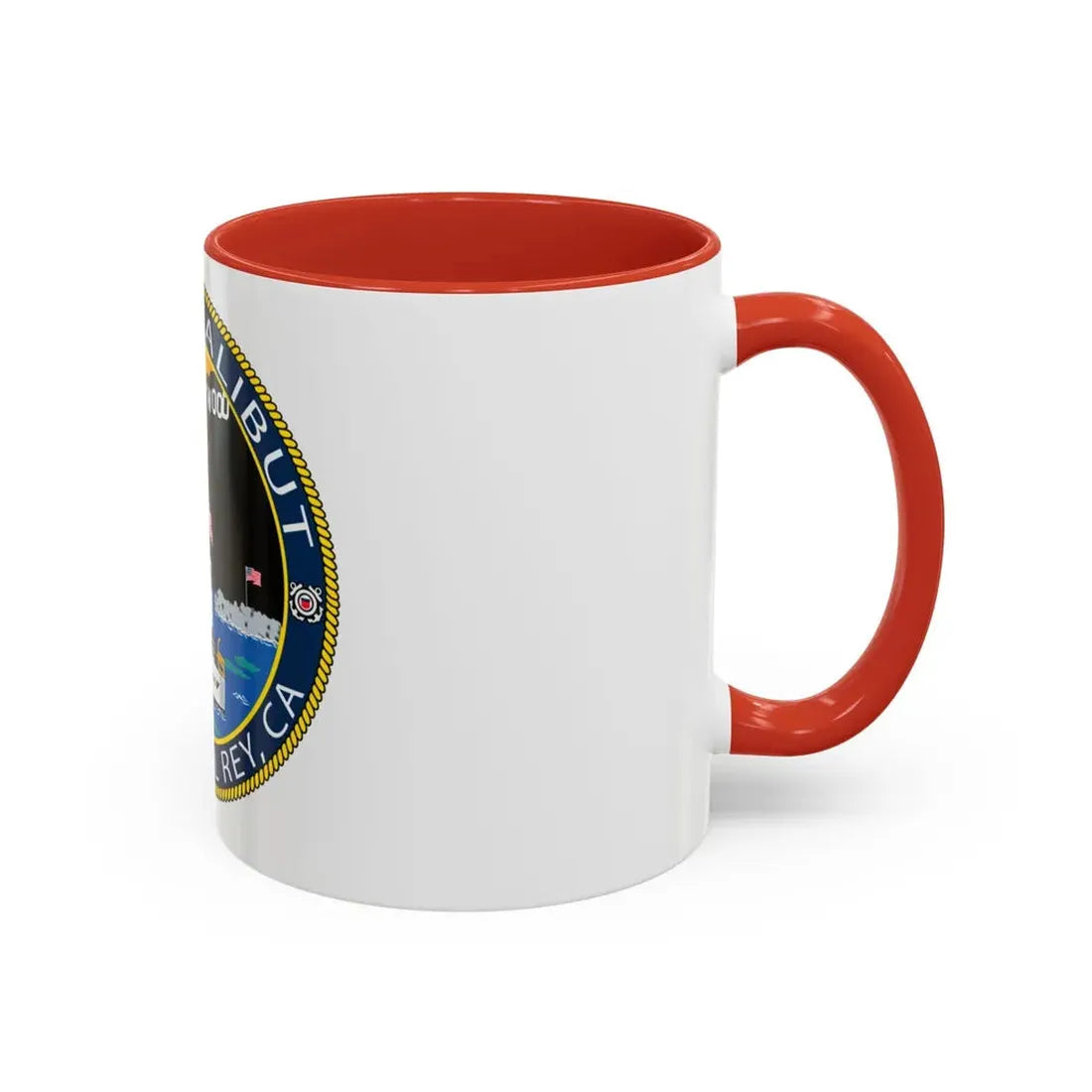 USCG Halibut Marina Del Ray CA (U.S. Coast Guard) Accent Coffee Mug - Go Mug Yourself