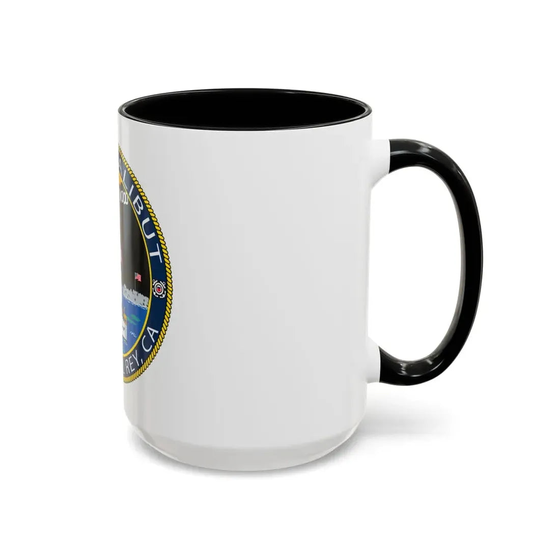 USCG Halibut Marina Del Ray CA (U.S. Coast Guard) Accent Coffee Mug - Go Mug Yourself