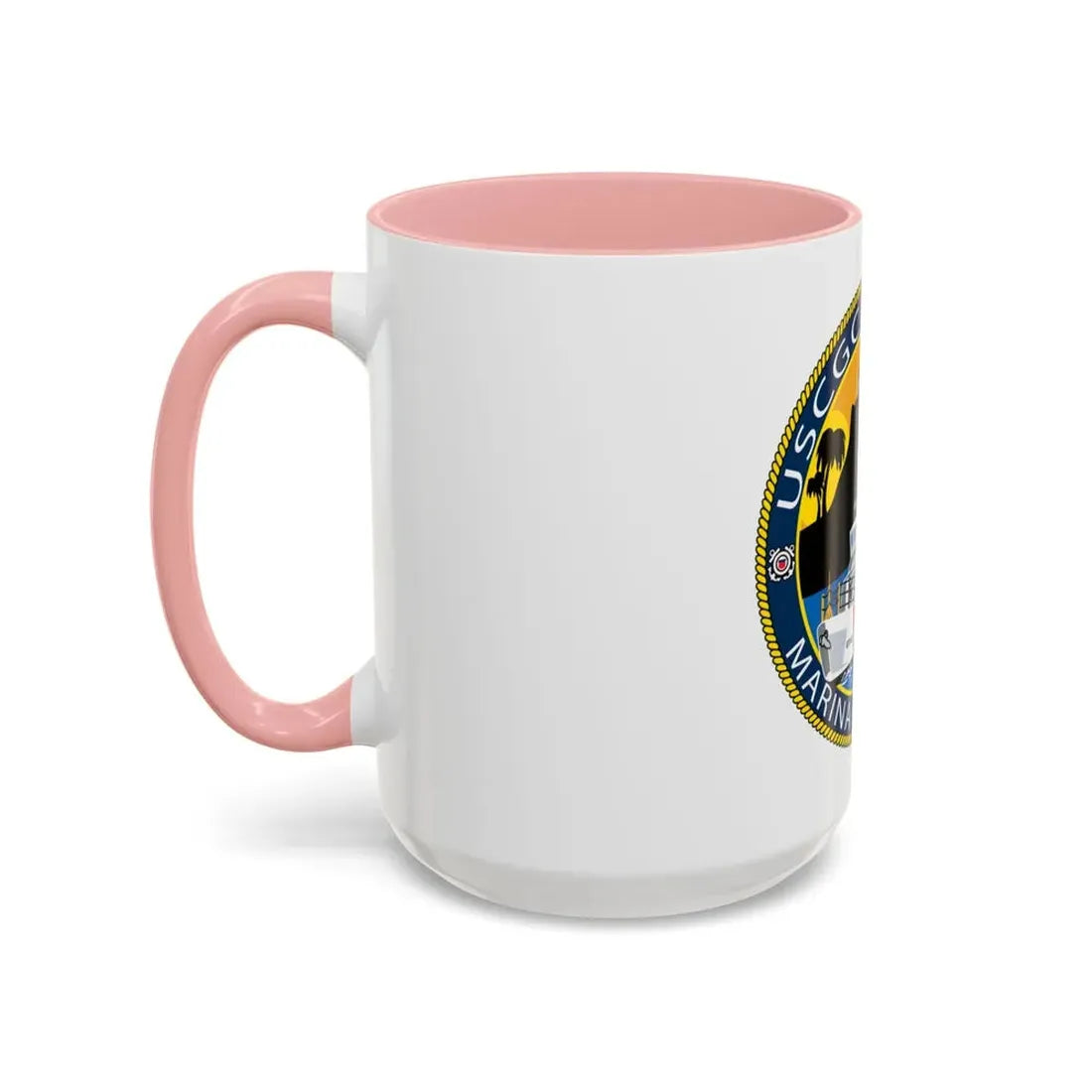 USCG Halibut Marina Del Ray CA (U.S. Coast Guard) Accent Coffee Mug - Go Mug Yourself