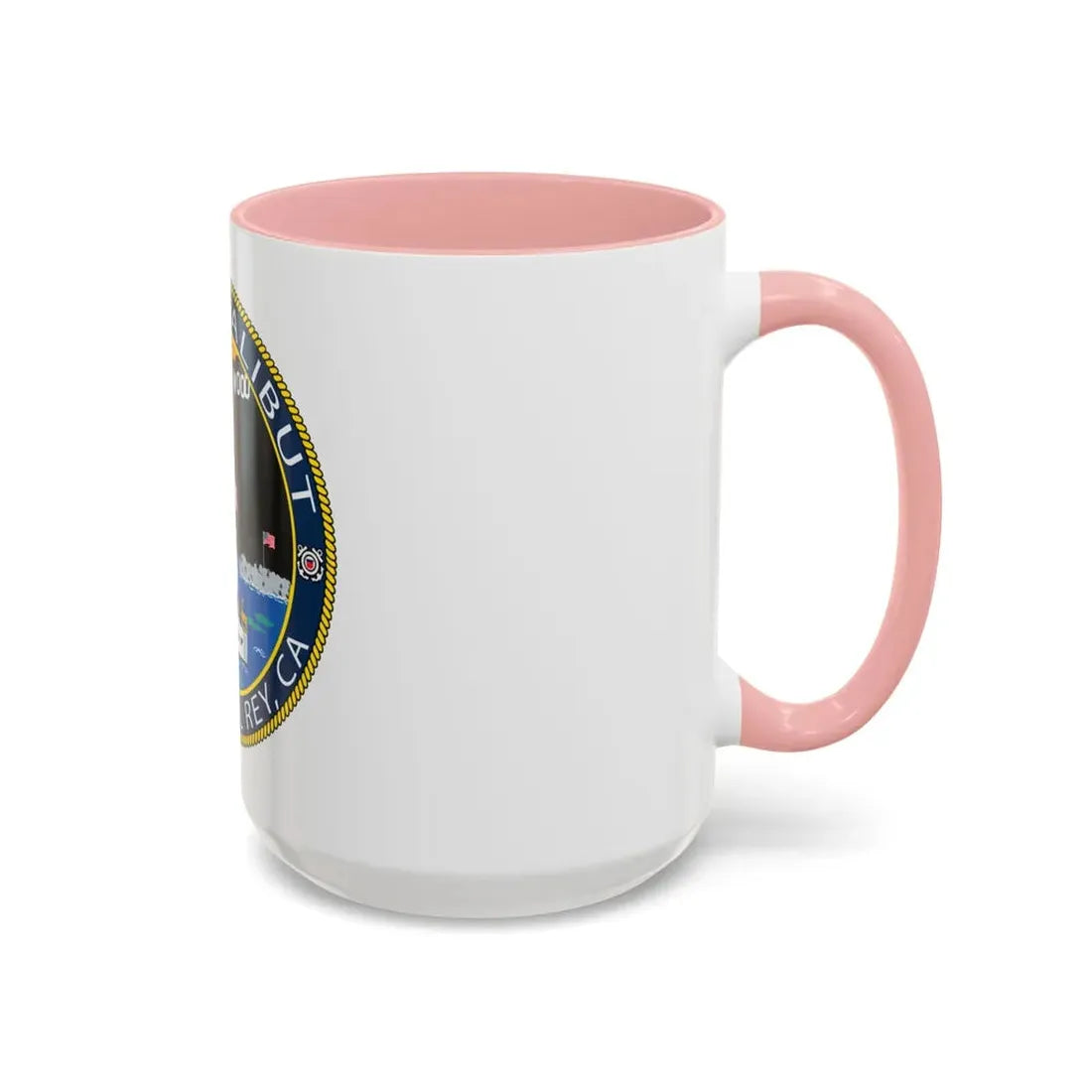 USCG Halibut Marina Del Ray CA (U.S. Coast Guard) Accent Coffee Mug - Go Mug Yourself