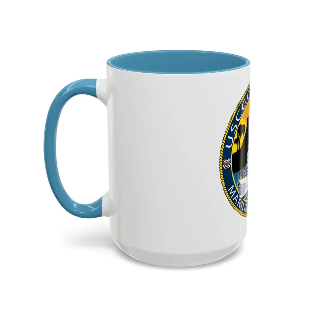 USCG Halibut Marina Del Ray CA (U.S. Coast Guard) Accent Coffee Mug - Go Mug Yourself