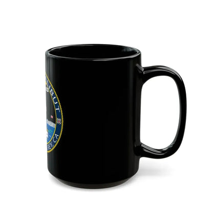 USCG Halibut Marina Del Ray CA (U.S. Coast Guard) Black Coffee Mug - Go Mug Yourself