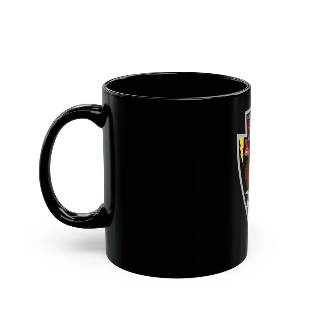 USCG HITRON Jax FL (U.S. Coast Guard) Black Coffee Mug - Go Mug Yourself