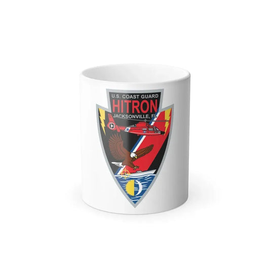 USCG HITRON Jax FL (U.S. Coast Guard) Color Changing Coffee Mug 11oz - Go Mug Yourself