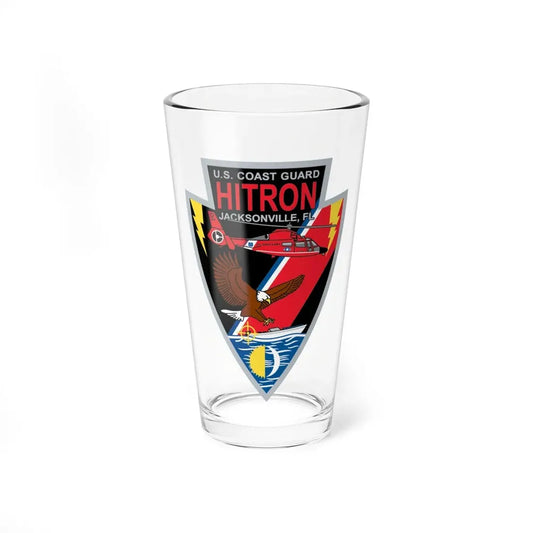 USCG HITRON Jax FL (U.S. Coast Guard) Pint Glass 16oz 16oz - Go Mug Yourself