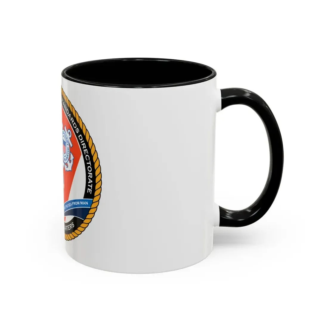USCG HQ CG ENG 1 Comm Reg Stnd Dlr (U.S. Coast Guard) Accent Coffee Mug - Go Mug Yourself