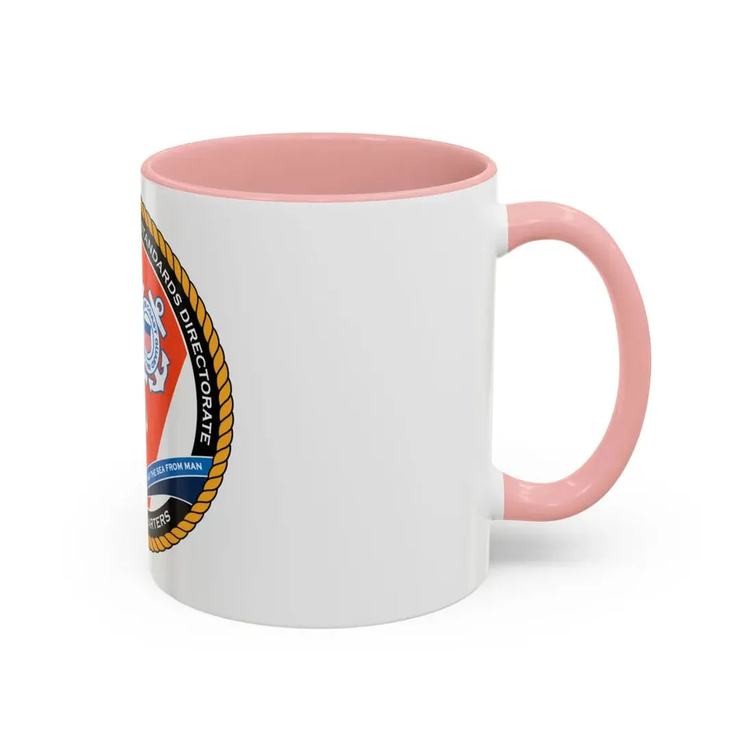 USCG HQ CG ENG 1 Comm Reg Stnd Dlr (U.S. Coast Guard) Accent Coffee Mug - Go Mug Yourself