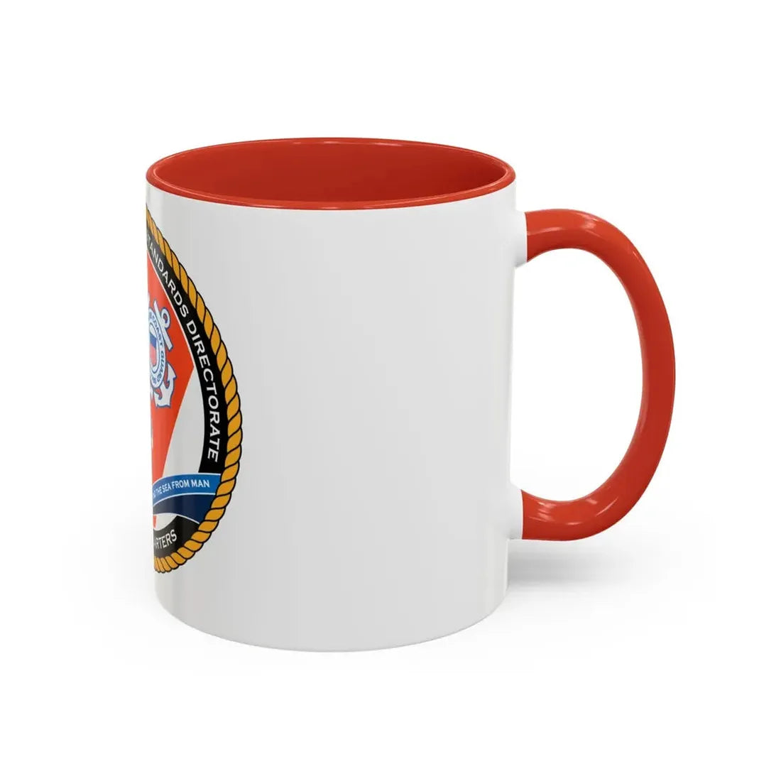 USCG HQ CG ENG 1 Comm Reg Stnd Dlr (U.S. Coast Guard) Accent Coffee Mug - Go Mug Yourself