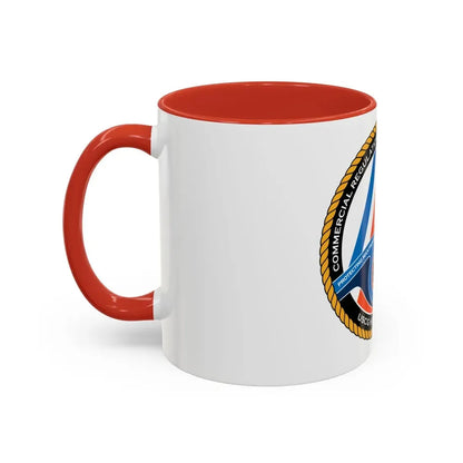 USCG HQ CG ENG 1 Comm Reg Stnd Dlr (U.S. Coast Guard) Accent Coffee Mug - Go Mug Yourself