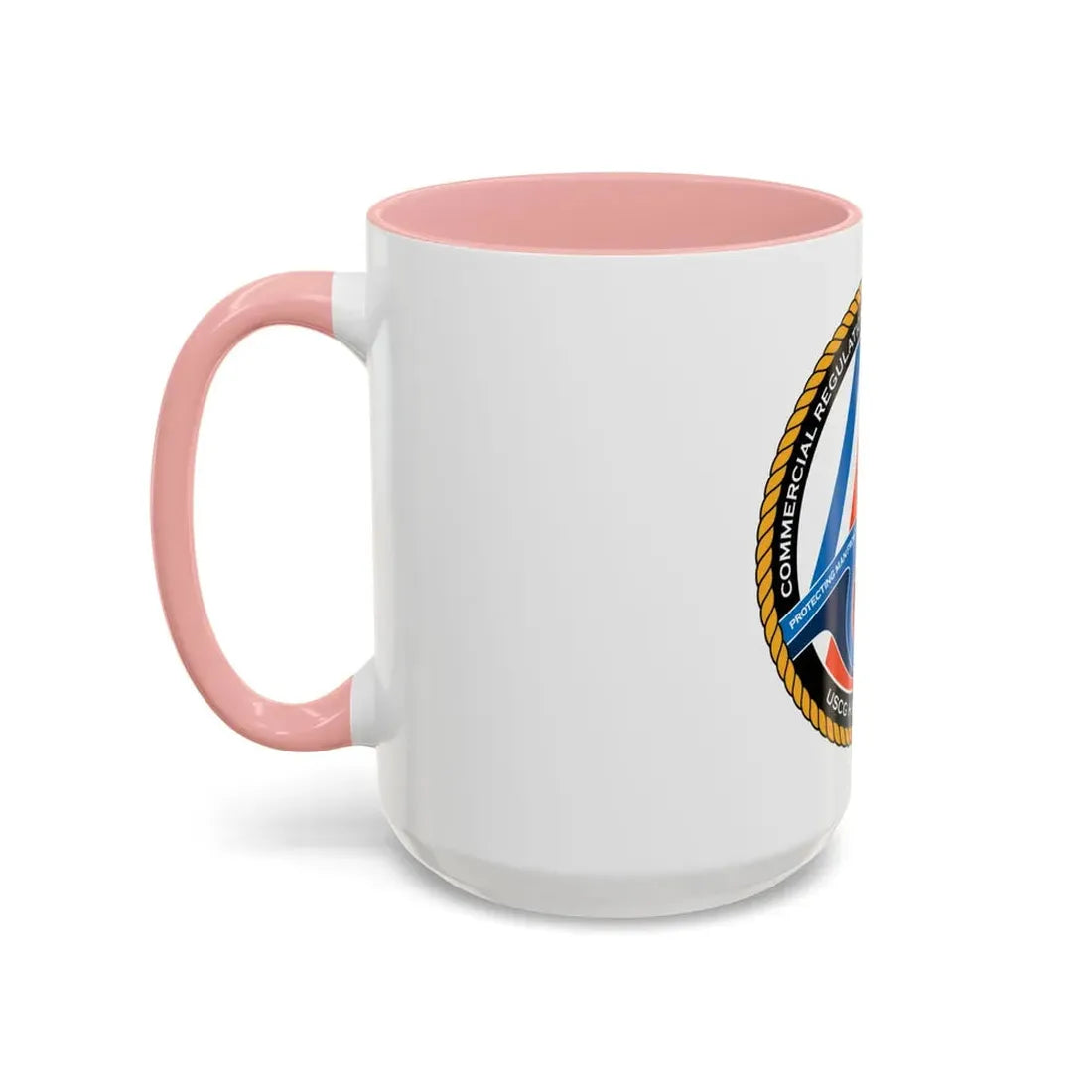 USCG HQ CG ENG 1 Comm Reg Stnd Dlr (U.S. Coast Guard) Accent Coffee Mug - Go Mug Yourself