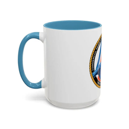 USCG HQ CG ENG 1 Comm Reg Stnd Dlr (U.S. Coast Guard) Accent Coffee Mug - Go Mug Yourself