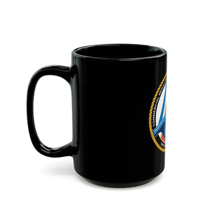 USCG HQ CG ENG 1 Comm Reg Stnd Dlr (U.S. Coast Guard) Black Coffee Mug - Go Mug Yourself