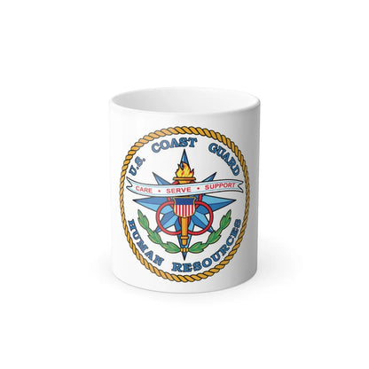 USCG Human Resources (U.S. Coast Guard) Color Changing Mug 11oz-11oz-Go Mug Yourself