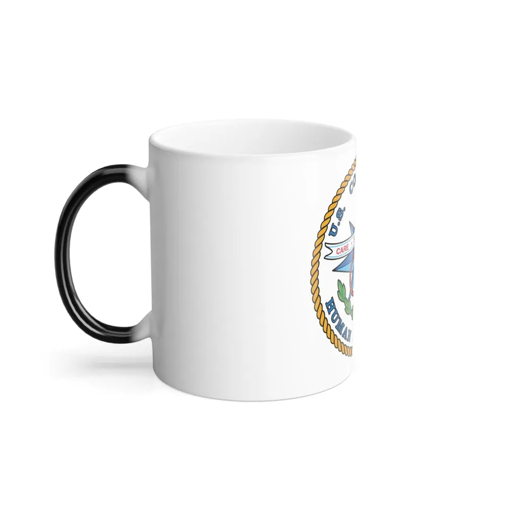 USCG Human Resources (U.S. Coast Guard) Color Changing Mug 11oz-Go Mug Yourself