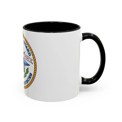 USCG Human Resources (U.S. Coast Guard) Accent Coffee Mug - Go Mug Yourself