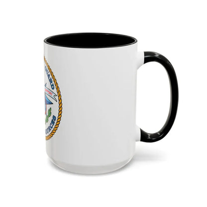 USCG Human Resources (U.S. Coast Guard) Accent Coffee Mug - Go Mug Yourself