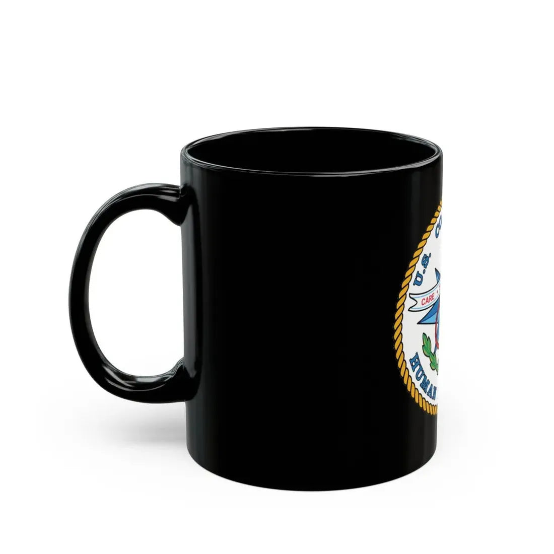 USCG Human Resources (U.S. Coast Guard) Black Coffee Mug - Go Mug Yourself