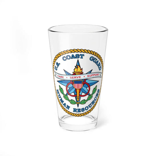 USCG Human Resources (U.S. Coast Guard) Pint Glass 16oz 16oz - Go Mug Yourself