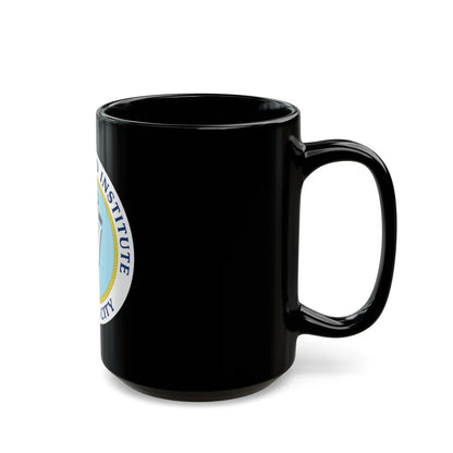 USCG Institute Oklahoma City 2 (U.S. Coast Guard) Black Coffee Mug-Go Mug Yourself