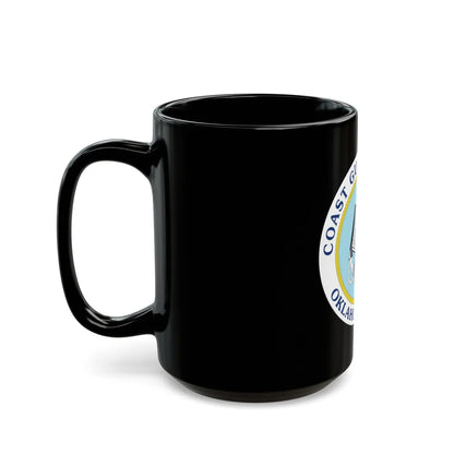 USCG Institute Oklahoma City 2 (U.S. Coast Guard) Black Coffee Mug-Go Mug Yourself