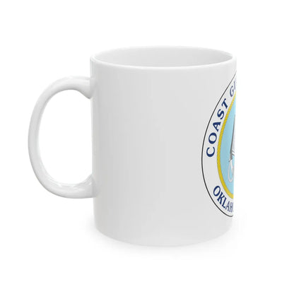 USCG Institute Oklahoma City 2 (U.S. Coast Guard) White Coffee Mug-Go Mug Yourself