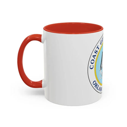 USCG Institute Oklahoma City 2 (U.S. Coast Guard) Accent Coffee Mug - Go Mug Yourself