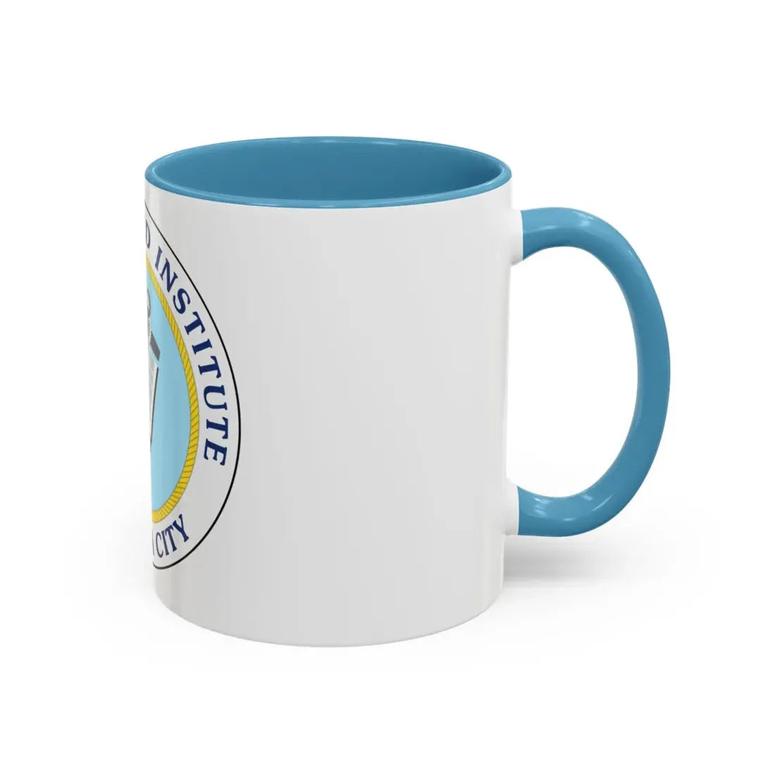 USCG Institute Oklahoma City 2 (U.S. Coast Guard) Accent Coffee Mug - Go Mug Yourself