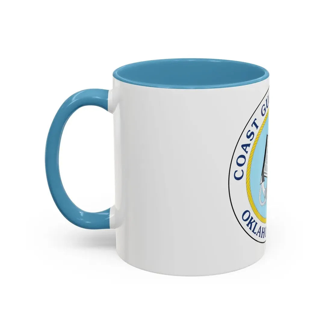 USCG Institute Oklahoma City 2 (U.S. Coast Guard) Accent Coffee Mug - Go Mug Yourself