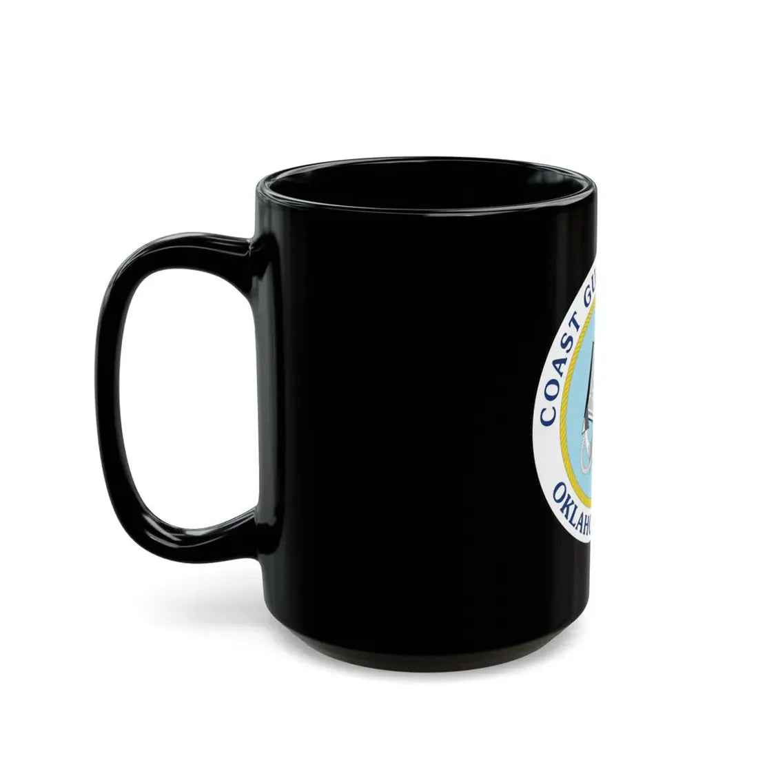 USCG Institute Oklahoma City 2 (U.S. Coast Guard) Black Coffee Mug - Go Mug Yourself