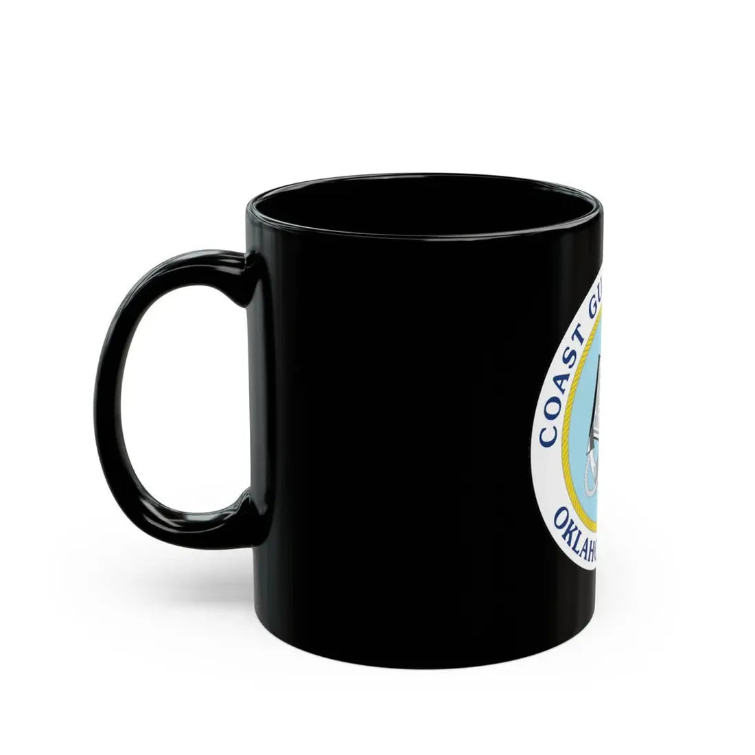 USCG Institute Oklahoma City 2 (U.S. Coast Guard) Black Coffee Mug - Go Mug Yourself