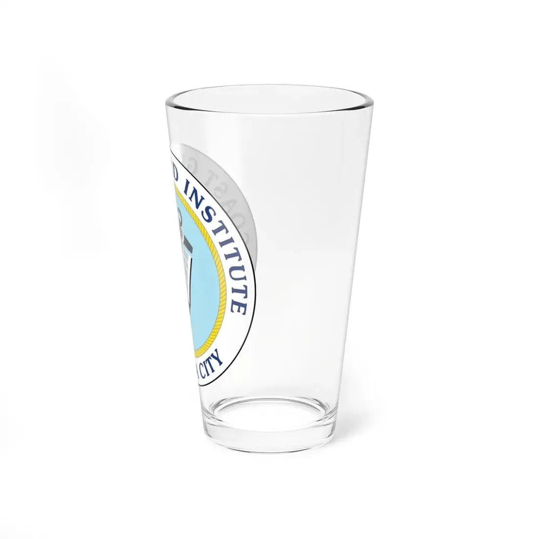 USCG Institute Oklahoma City 2 (U.S. Coast Guard) Pint Glass 16oz - Go Mug Yourself