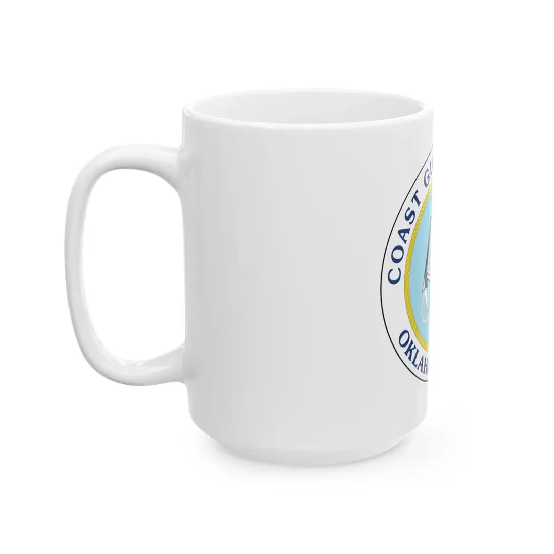 USCG Institute Oklahoma City 2 (U.S. Coast Guard) White Coffee Mug - Go Mug Yourself
