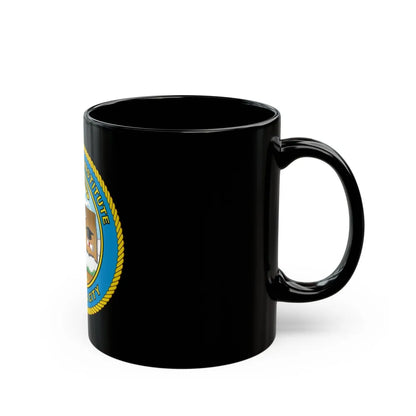 USCG Institute Oklahoma City (U.S. Coast Guard) Black Coffee Mug-Go Mug Yourself