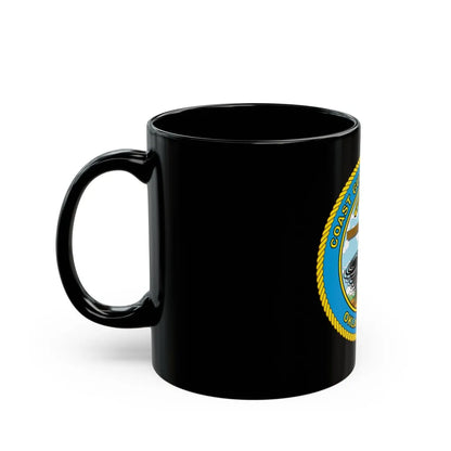 USCG Institute Oklahoma City (U.S. Coast Guard) Black Coffee Mug-Go Mug Yourself