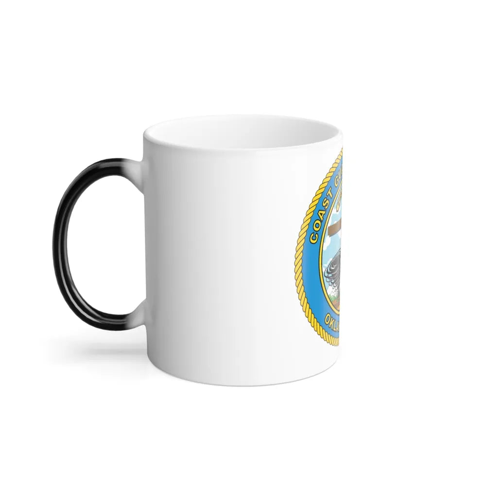 USCG Institute Oklahoma City (U.S. Coast Guard) Color Changing Mug 11oz-Go Mug Yourself