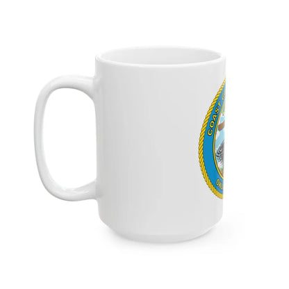 USCG Institute Oklahoma City (U.S. Coast Guard) White Coffee Mug-Go Mug Yourself