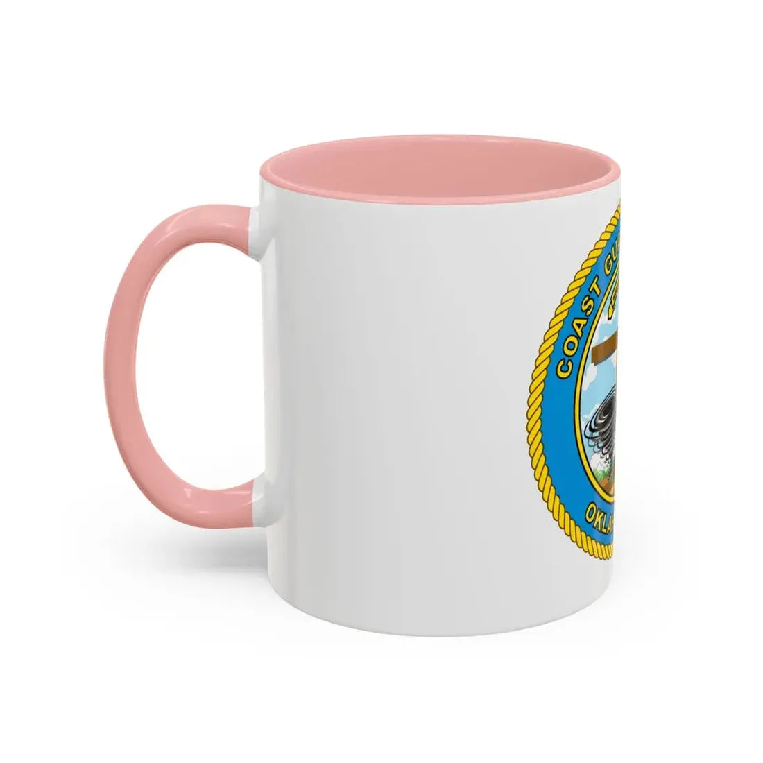 USCG Institute Oklahoma City (U.S. Coast Guard) Accent Coffee Mug - Go Mug Yourself