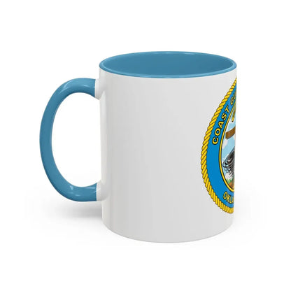 USCG Institute Oklahoma City (U.S. Coast Guard) Accent Coffee Mug - Go Mug Yourself