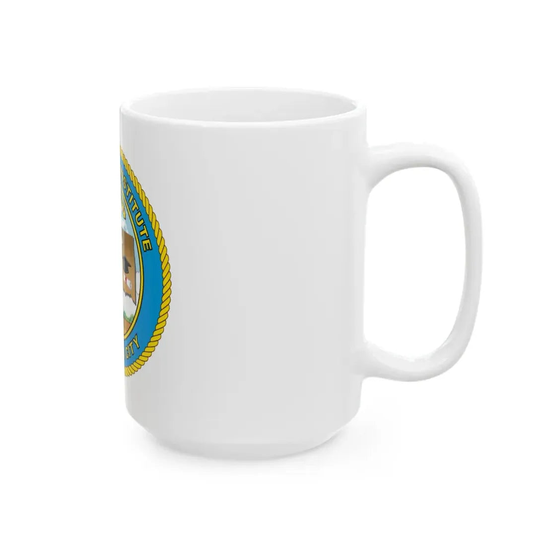 USCG Institute Oklahoma City (U.S. Coast Guard) White Coffee Mug - Go Mug Yourself