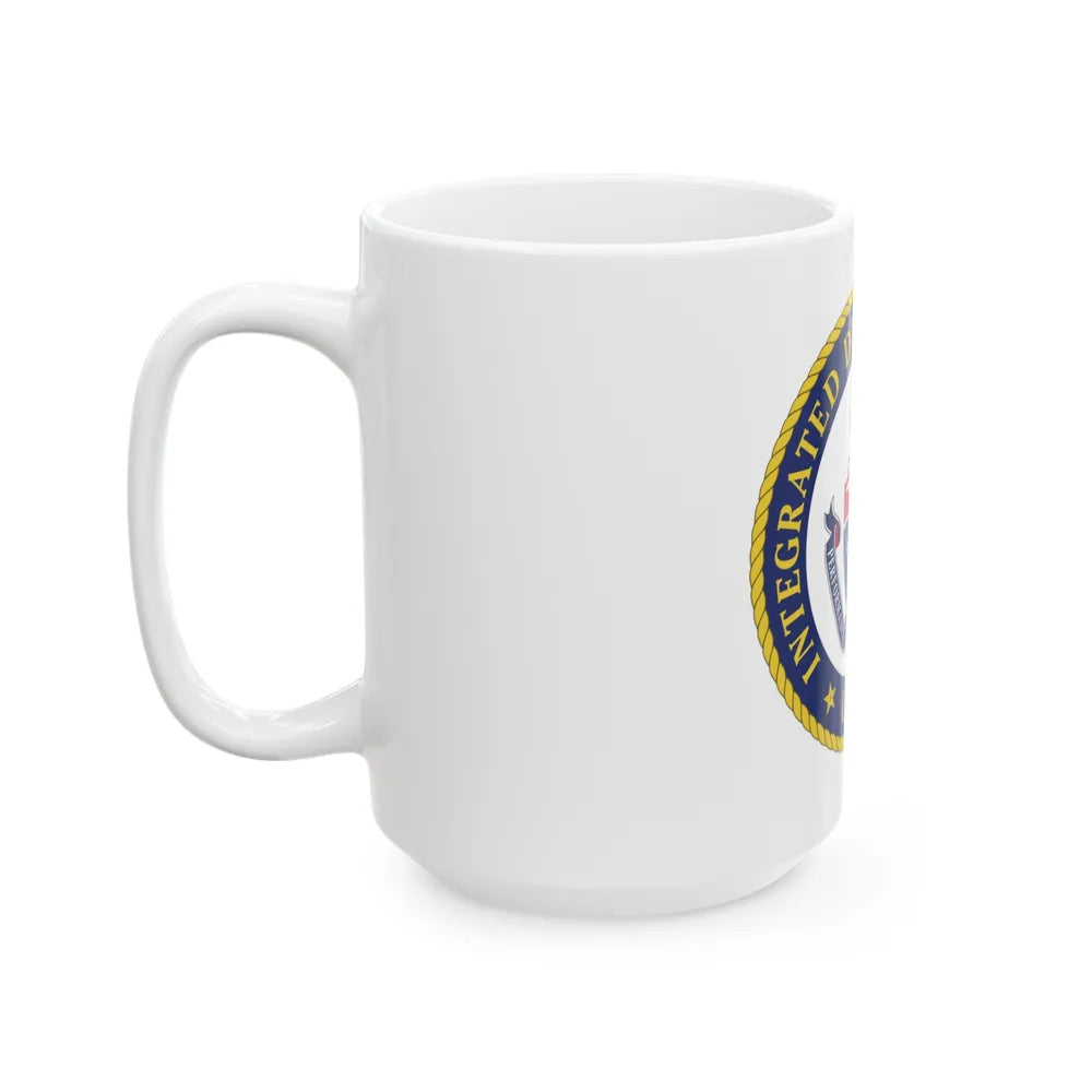 USCG Integrated Deepwater System (U.S. Coast Guard) White Coffee Mug-Go Mug Yourself